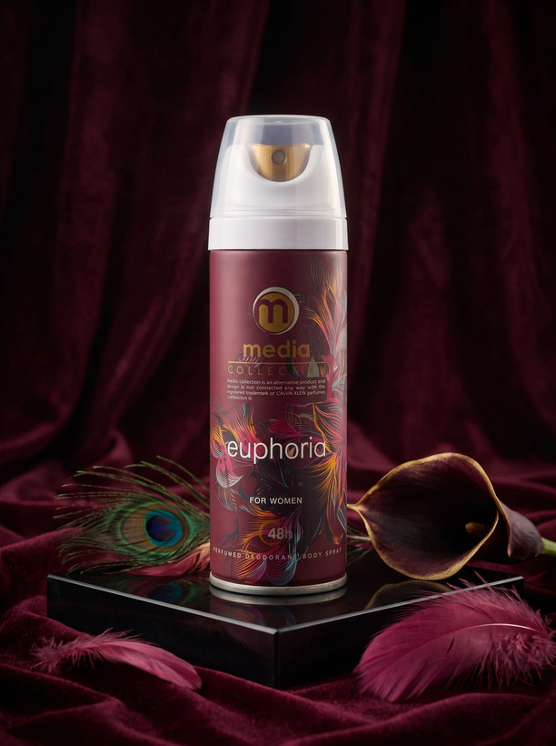 اسپری بدن زنانه مدیا مدل euphoria تصویر 1
