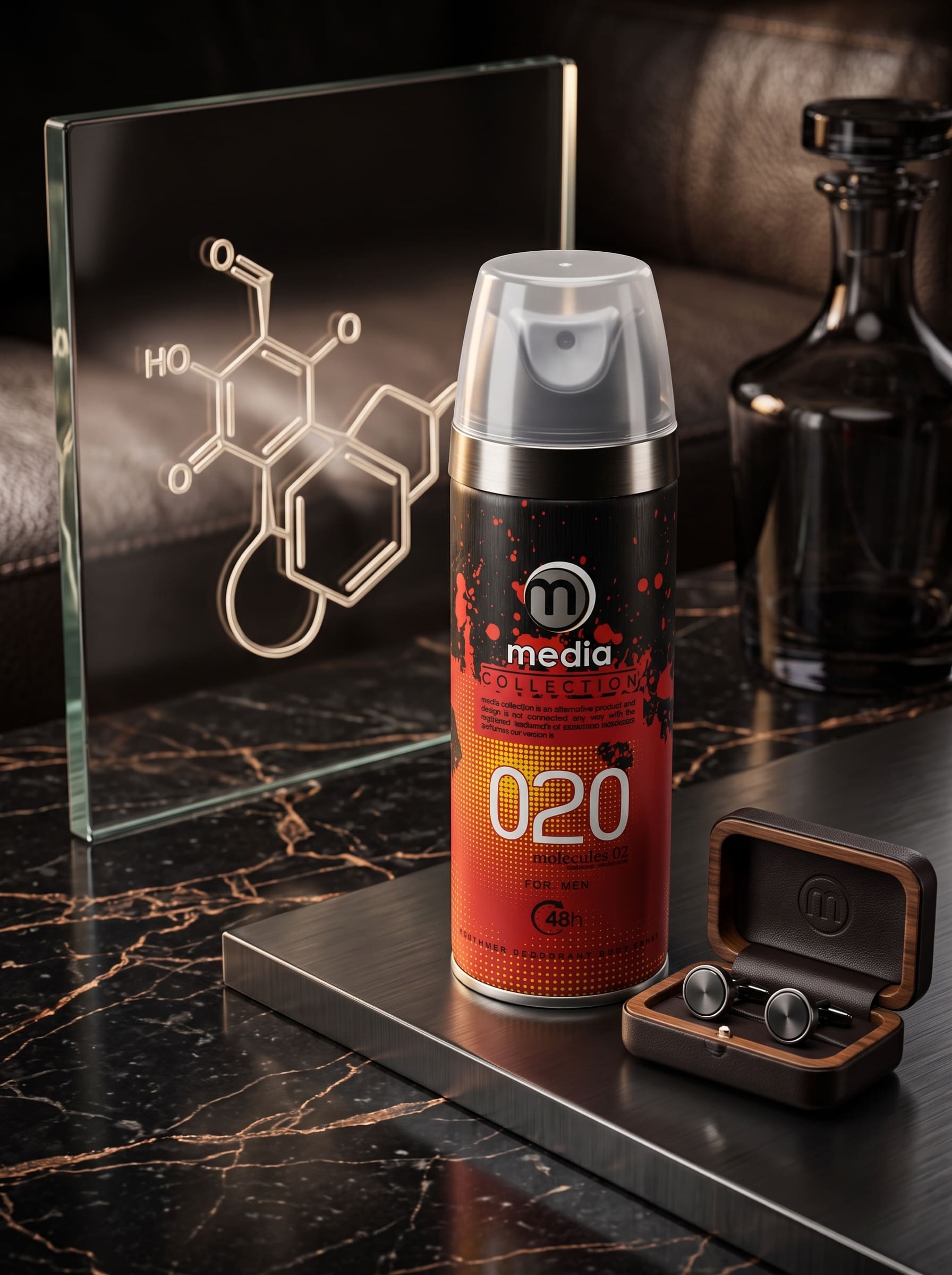 اسپری مدیا مولکول Molecules 020 حجم 200 میل
