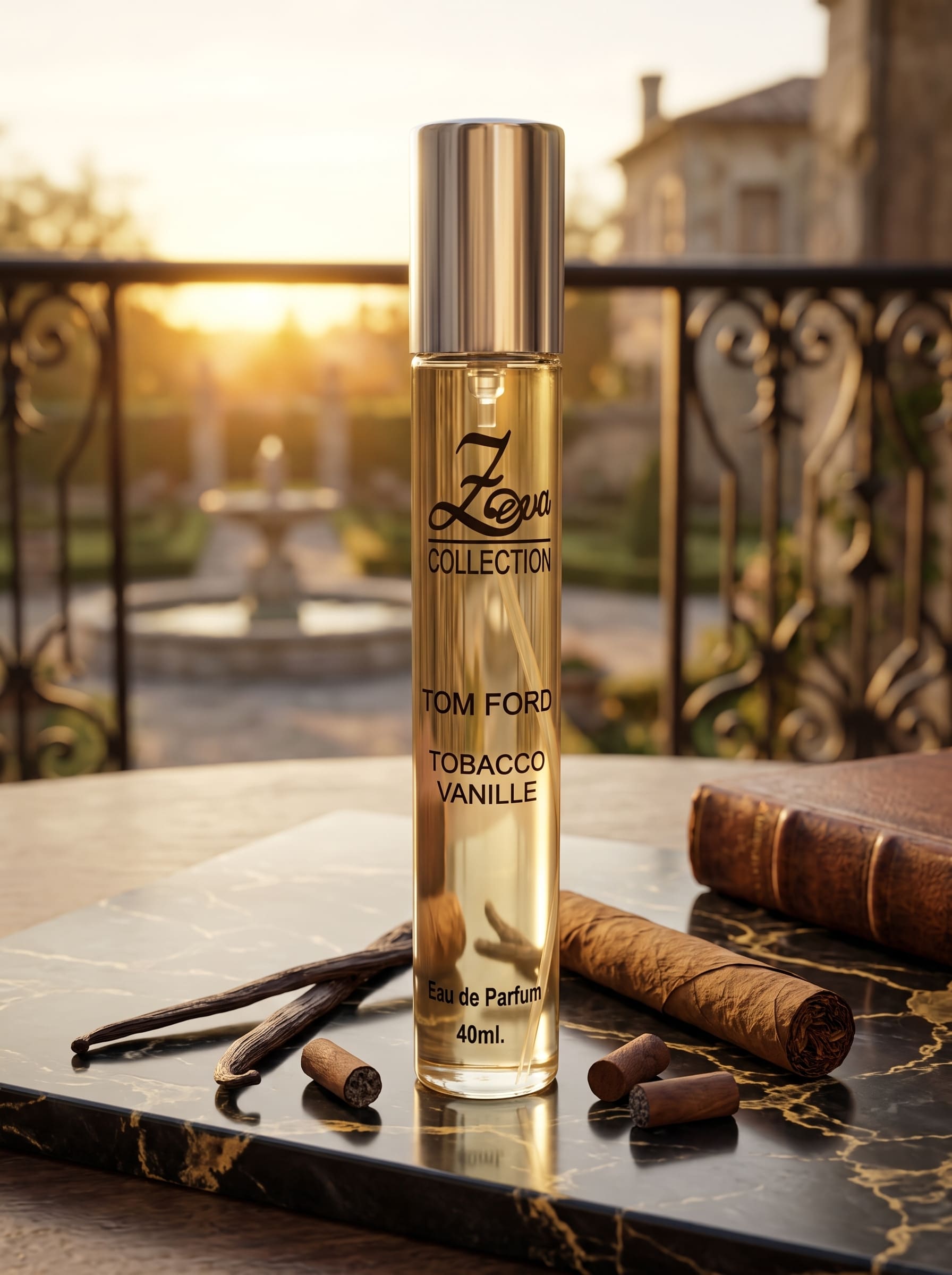 عطر زوا تام فورد Tom Ford Tobacco Vanille حجم 40 میل تصویر 1