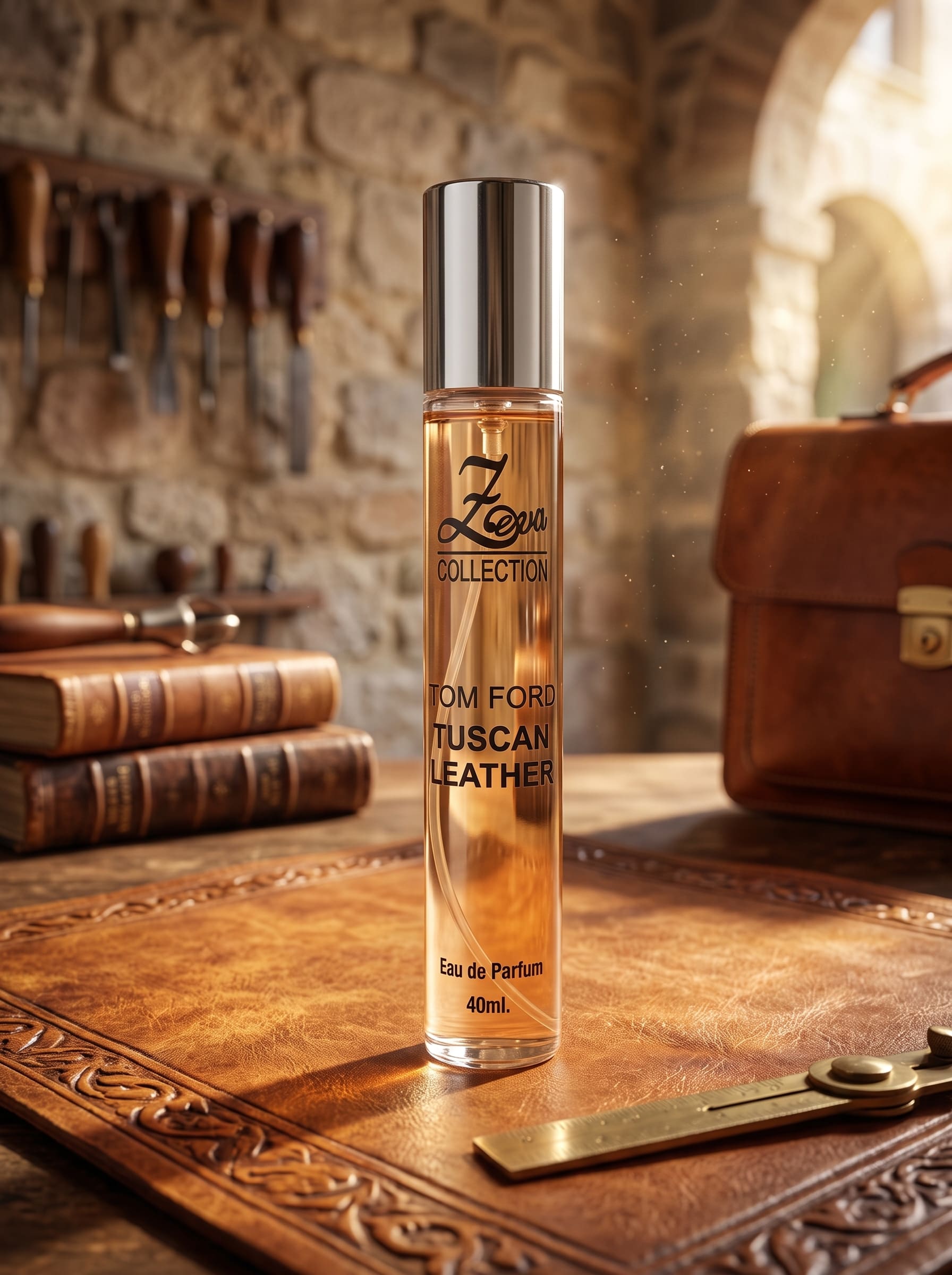 عطر زوا تام فورد توسکان لدر Tom Ford Tuscan Leather حجم 40 میل تصویر 1