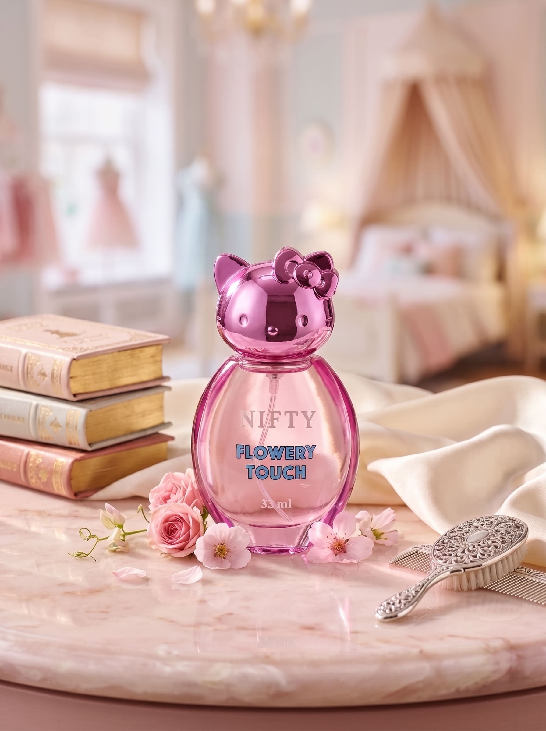عطر کودک نیفتی مدل Flowery Touch تصویر 1